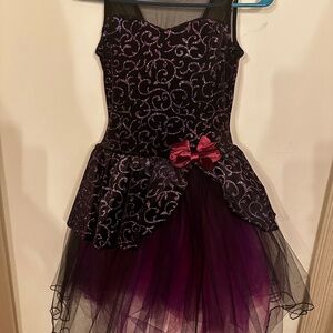 Weissman pink purple and black tutu